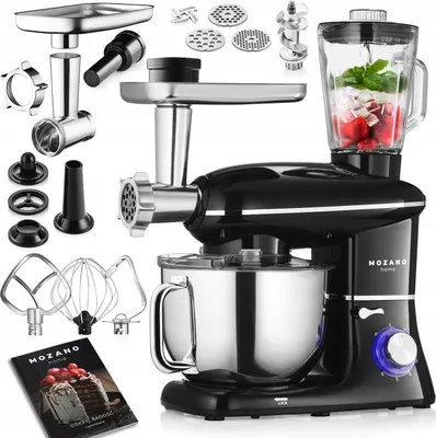 Produktbild von Planetary Kitchen Robot 6,2L Mixer Multifunktional Blender 4In1 +Vorräte