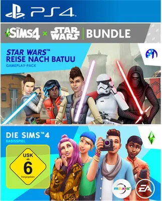 Produktbild von Die Sims™ 4 PLUS Star Wars™: Reise nach Batuu-Bundle - [Playstation 4]