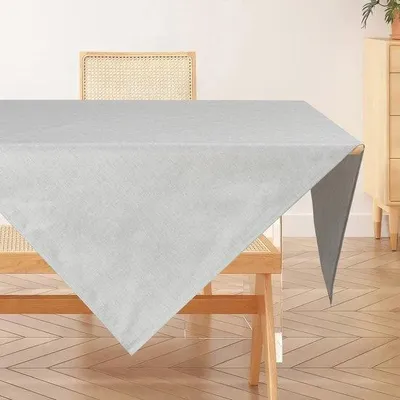 Obrázek produktu pro Vodoodpudivý ubrus 100 x 100 cm, polyester, šedý