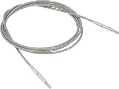 Produktbild von Lana Grossa - Nadelseil Vario Edelstahl drehbar 100cm