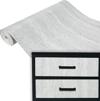 Produktbild von Klebefolie Möbel 67x100 cm - Concrete Beton - Möbelfolie selbstklebend in Deko-Stil - Folie für Möbel zur Renovierung von Türen, Schränken und Regalen - Möbelfolie dekorativ und pflegeleicht