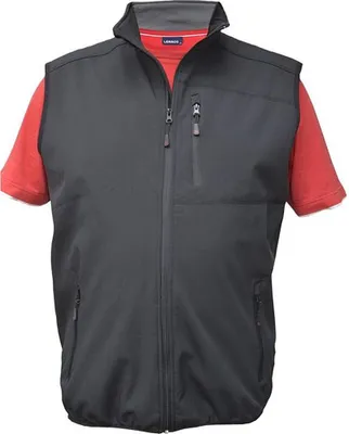 Produktbild von Übergrößen Softshell Funktionsweste marc & mark SEASIDE Schwarz 8XL