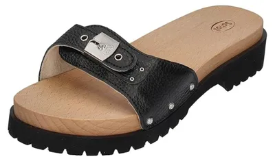 Produktbild von Damen Clogs Scholl Pescura Carroarmato Holzschuhe Schwarz 36