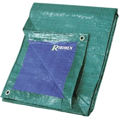 Image de Bâche Lourde 8x12 m - 140 g/m_ - Résistante et Durable - Toutes Conditions - D-Work