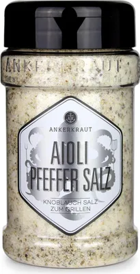 Produktbild von Aioli-Pfeffer Salz, 310g im Streuer