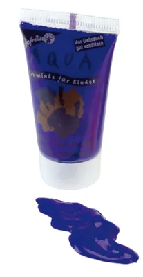 Produktbild von Aqua Wasserfarbe/ Fingerfarbe, Tube blau