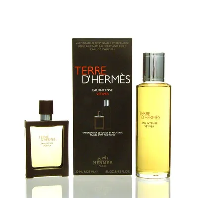 Produktbild von Herms Terre DïHerms Eau Intense Vetiver Set - Eau de Parfum 30 ml + 125 ml Nachfllung