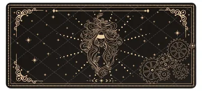 Produktbild von Akko Interstellar Rosetta Stone The Magic Tarot Mauspad XL