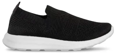 Produktbild von Kinder Slip On Sneaker Mädchen/Jungen Textilschuhe Grino in Schwarz Gr.31