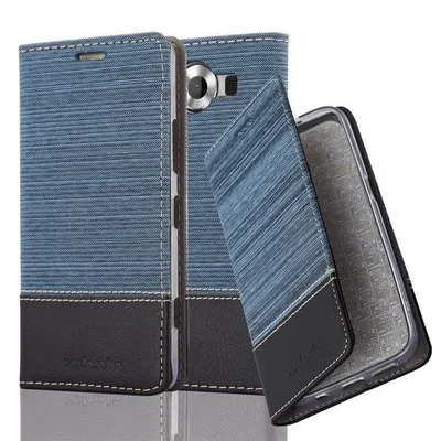 Zdjęcie produktu dla Cadorabo DE-114230, Nokia, Nokia Lumia 950, Niebieski