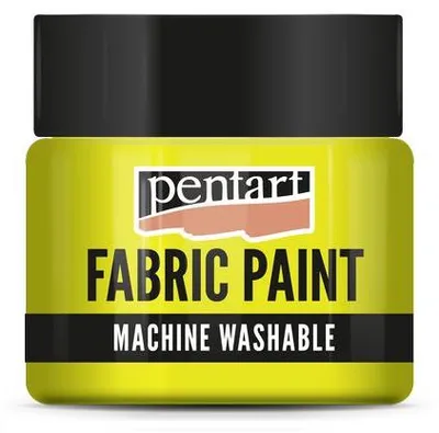 Obrázek produktu pro Neonová barva na textil Pentart 30 ml - Žlutá