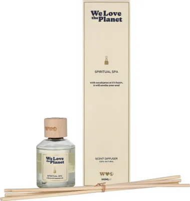 Productafbeelding van We Love The Planet Scent Diffuser - Spiritual Spa (100 ml)