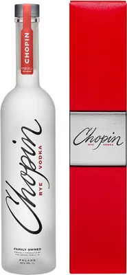 Produktbild von Wodka Chopin Rye 1000 ml w kartonie | Vodka |1000 ml | 40% Alkohol | Destylarnia Chopin | Geschenkidee | 18+