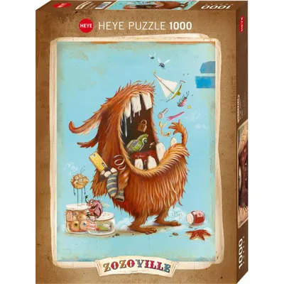 Produktbild von Heye Puzzle Omnivore, 1000 Teile, 1000 Stück(e), Kunst