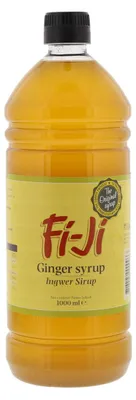 Produktbild von Fiji Gembersirup 1000 ml – Natürlicher Ingwergeschmack für Getränke & Desserts
