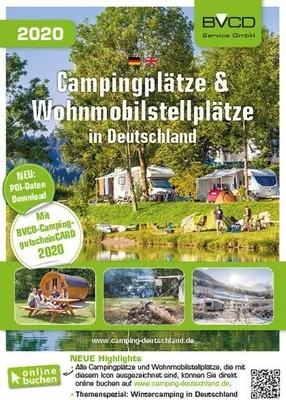 Immagine prodotto di Campingplätze und Wohnmobilstellplätze in Deutschland 2020