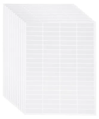 Immagine prodotto di Omgoods - 250 etichette con codice a barre, dimensioni 4,5 x 1,5 cm - Etichette autoadesive stampabili