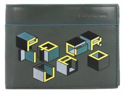 Immagine prodotto di Portafoglio Piquadro Pu257b2vr Grigio Pelle