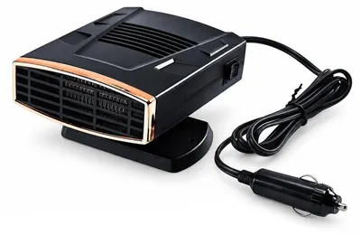 Produktbild von 12V Auto Defroster 150W, Heizlüfter für Autos, Scheibenenteiser und Beschlagentferner, Warm- und Kaltluft, 360° drehbar