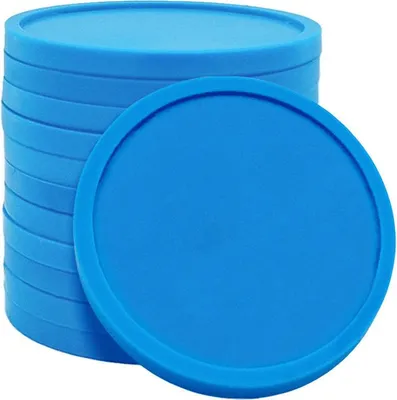 Image de Jetons caddie bleu format 2 € CombiCraft - 100 pièces