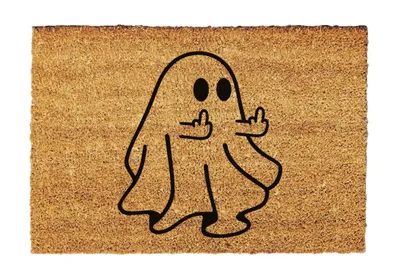 Produktbild von Halloween Fußmatte | Halloween Deko | Lustige Matte | Herbstdekoration | Halloween Fußmatte mit Kürbis 60cm x 40cm