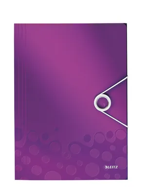 Obrázok produktu pre Leitz WOW, A4, Polypropylén (PP), Kovová, Purpurová, Portrét, 150 listy, 235 mm