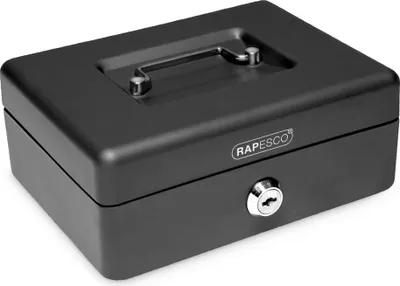 Produktbild von RAPESCO Geldkassette Breite: 150 mm schwarz