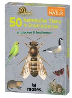 Produktbild von Expedition Natur. 50 heimische Tiere in Stadt & Garten