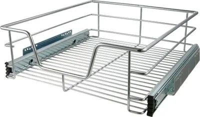 Produktbild von Teleskopkorb mit Schubladen, 60 cm, silber
