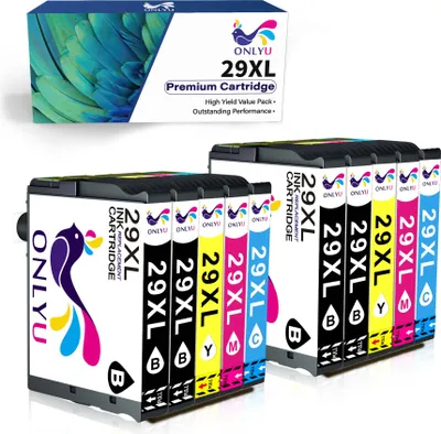 Produktbild von 10PK Epson 29 XL Multipack kompatible für XP-235 245 247 255 257 332 335 342 345 352 355 435 442