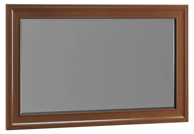 Zdjęcie produktu dla Klasyczne lustro ścienne drewniana rama lustro meble nowe 103x61cm szklana rama ściana