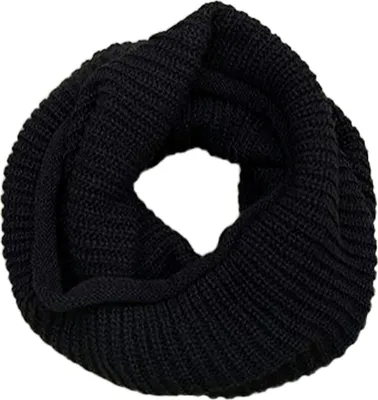 Produktbild von Grober Strickschal für Damen, Winter, Unendlichkeitsschal, modisch, dick, warm, Rundschal, weich, Herbst/Winter, dick, warm