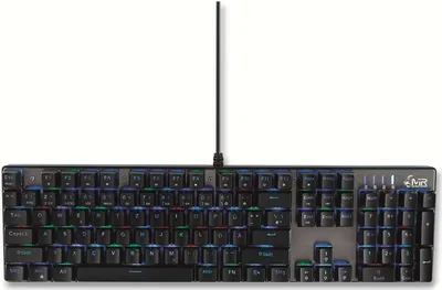 Produktbild von MediaRange Gaming-Tastatur 104-Tasten 14 Farbmodi QWERTZ