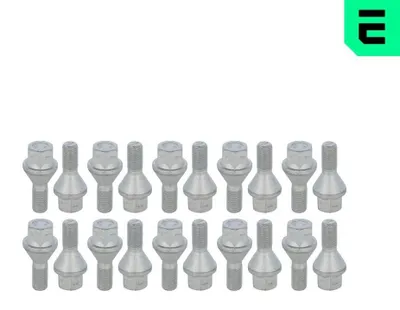 Image de 20 vis de roue OPTIMAL M14x1,5, 21 mm, clé de 21 mm, pour fourgon OPEL Movano C (U9) OP-UWB10018-20