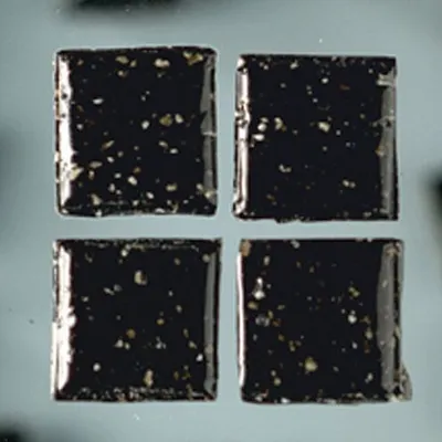 Produktbild von MosaixPro-Glassteine  schwarz, 10 x 10 x 4 mm 200 g