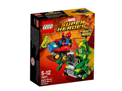 Immagine prodotto di LEGO® - Marvel Super Heroes™, Mighty Micros: Spider-Man contro Scorpion; 76071