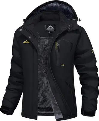 Obrázek produktu pro Dámská zimní bunda softshell outdoorová lyžařská bunda s fleecovou podšívkou černá