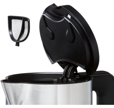 Zdjęcie produktu dla Bosch TWK8613, 1,5 l, 2400 W, Czarny, Regulowany termostat, Wskaźnik poziomu wody, Zabezpieczenie przed przegrzaniem