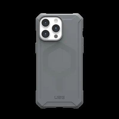 Produktbild von Urban Armor Gear Essential Armos Magsafe, Cover, Apple, iPhone 15 Pro Max, 17 cm (6.7"), Silber