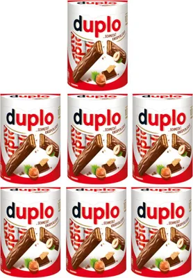 A collection of Duplo chocolate bars.