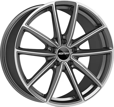 Produktbild von Alufelge Gmp Titan 10.5X21 5X130 Et 58 Anthracite Diamond