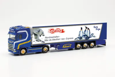 Produktbild von Herpa LKW Scania CS 20 Kühl-KSZ Spring 315586