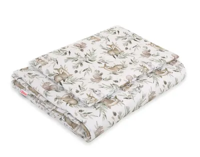 Immagine prodotto di Set di biancheria da letto per bambini con imbottitura 135x100 cm - oliva di bosco
