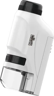 Produktbild von Tragbares Mikroskop, Kinder-Petiscope mit LED-Beleuchtung, tragbares Kindermikroskop, Taschenmikroskop für Kinder, Mini-Mikroskop
