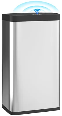 Produktbild von HOMCOM Sensor-Mülleimer 45L Küchenmülleimer mit Soft-Close-Deckel, für Küche