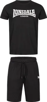 Produktbild von Lonsdale Moy & Short Set Kurzarm-t-shirt Schwarz 2XL Herren Schwarz 2XL
