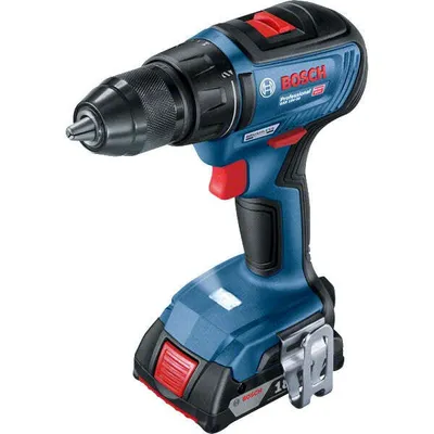 Zdjęcie produktu dla Bosch GSR 18V-50 - Wkrętarka elektryczna - Uchwyt pistoletowy - Czarny - Niebieski - Bezszczotkowy - 1800 obr/min - 460 obr/min (06019H5000)