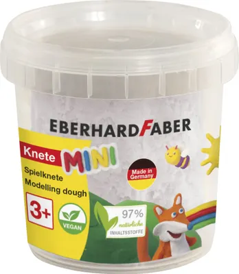 Produktbild von EBERHARD FABER Spielknete weiß 140 g Dose