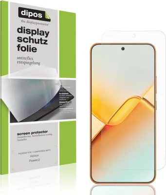 Produktbild von 4x Schutzfolie für Honor Power2 matt Displayschutzfolie Folie Display Schutz dipos