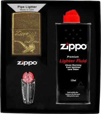 Produktbild von ZIPPO Feuerzeug Set ZIPPO PIPE DESIGN Geschenk Nr. 1